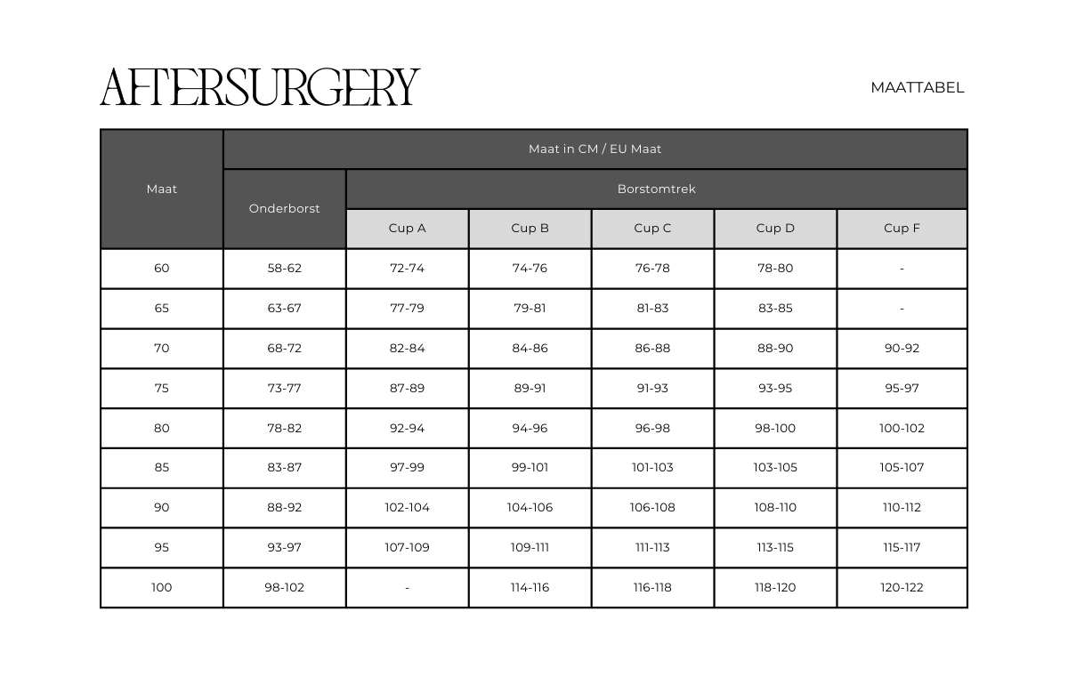 Marena compressiebeha B01G - Aftersurgery.nl